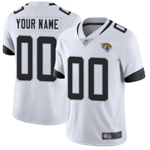 Limited White Men Road Jersey NFL Customized Football Jacksonville Jaguars Vapor Untouchable->customized nfl jersey->Custom Jersey
